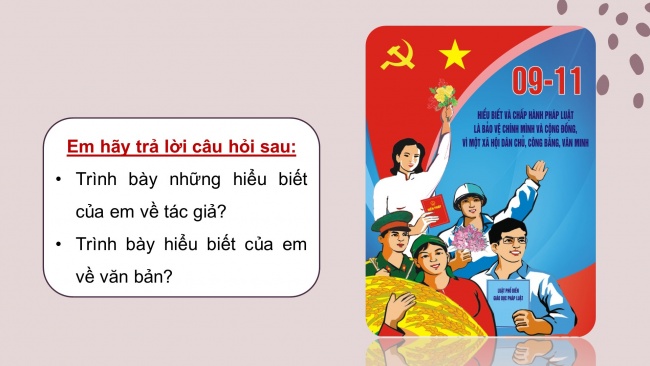 Soạn giáo án điện tử ngữ văn 11 Cánh diều Bài 4 Đọc 1: Phải coi luật pháp như khí trời để thở