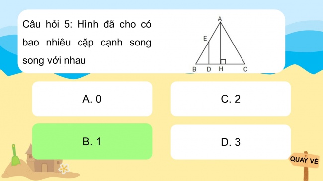 Soạn giáo án điện tử toán 4 CTST Bài 32: Hai đường thẳng song song