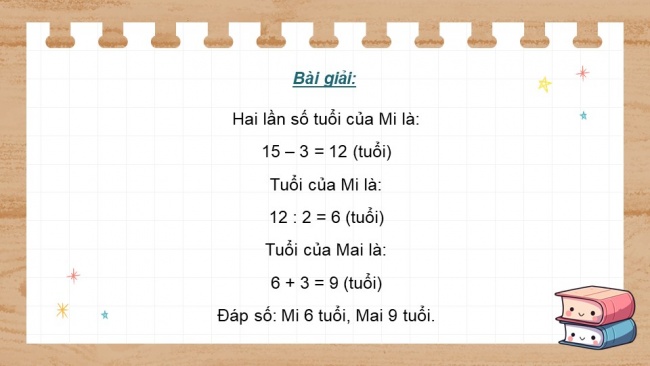 Soạn giáo án điện tử toán 4 KNTT Bài 25: Tìm hai số biết tổng và hiệu của hai số đó