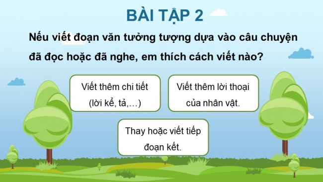 Soạn giáo án điện tử tiếng việt 4 KNTT Bài 17 Viết tìm hiểu cách viết đoạn văn tưởng tượng