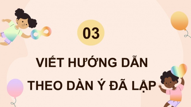 Soạn giáo án điện tử tiếng việt 4 KNTT Bài 22 Viết Hướng dẫn thực hiện một công việc