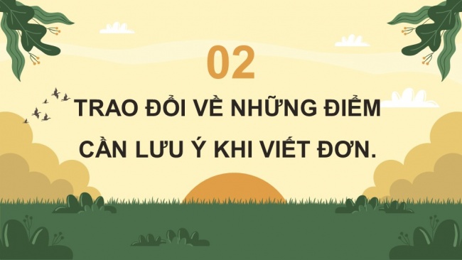 Soạn giáo án điện tử tiếng việt 4 KNTT Bài 23 Viết Tìm hiểu cách viết đơn