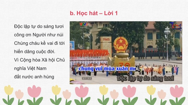 Bài giảng điện tử âm nhạc 11 kết nối tri thức