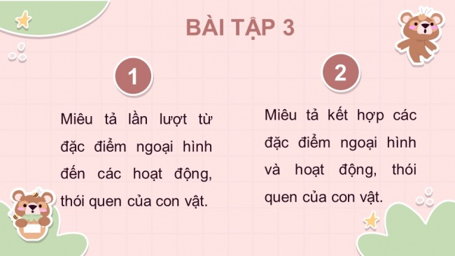 Soạn giáo án điện tử tiếng việt 4 KNTT Bài 26: Viết Quan sát con vật