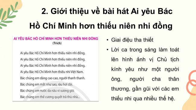 Soạn giáo án điện tử âm nhạc 4 CTST CĐ4 Tiết 3: Ôn tập đọc nhạc. Thường thức âm nhạc