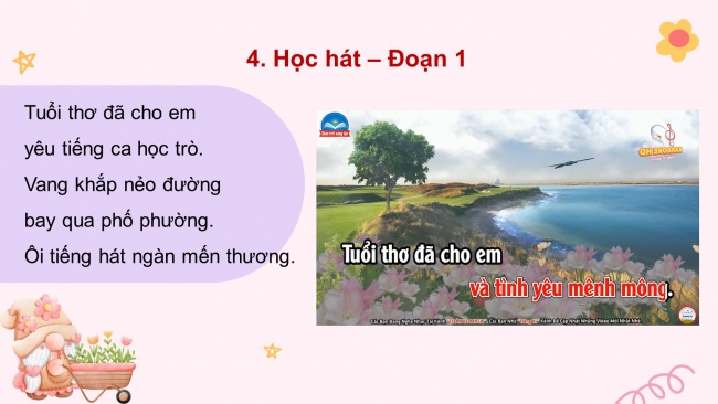 Bài giảng điện tử âm nhạc 8 chân trời sáng tạo