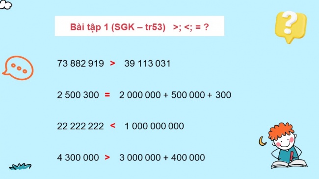 Soạn giáo án điện tử toán 4 KNTT Bài 16: Luyện tập chung 