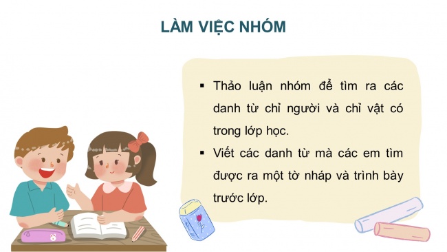 Soạn giáo án điện tử tiếng việt 4 KNTT Bài 1 Luyện từ và câu: Danh từ