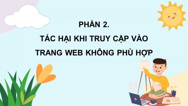 Soạn giáo án điện tử tin học 4 KNTT bài 3: Thông tin trên trang web