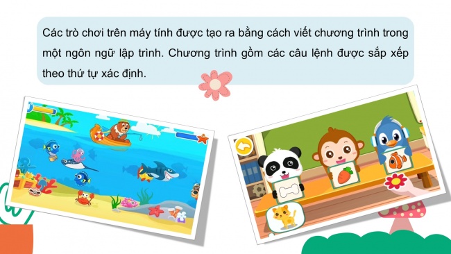 Soạn giáo án điện tử tin học 4 KNTT bài 13: Chơi với máy tính