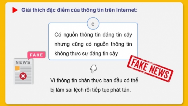 Soạn giáo án điện tử Tin học 8 CTST Bài 2: Thông tin trong môi trường số