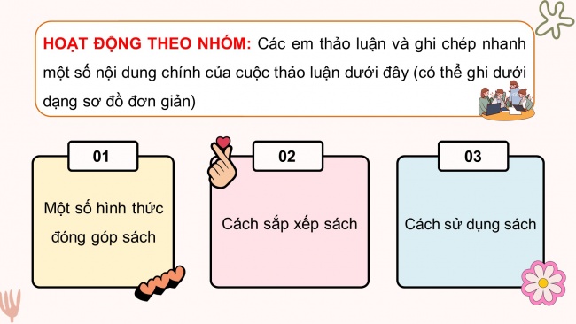 Soạn giáo án điện tử tiếng việt 4 CTST CĐ 1 Bài 2 Nói và nghe: Trao đổi về việc xây dựng tủ sách của lớp em