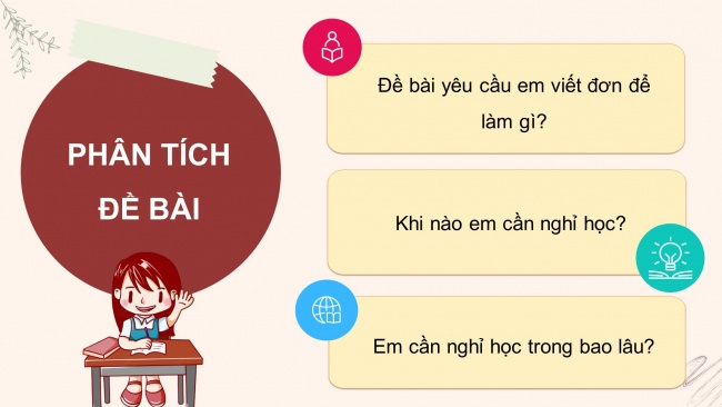 Soạn giáo án điện tử tiếng việt 4 CTST CĐ 1 Bài 8 Viết: Viết đơn