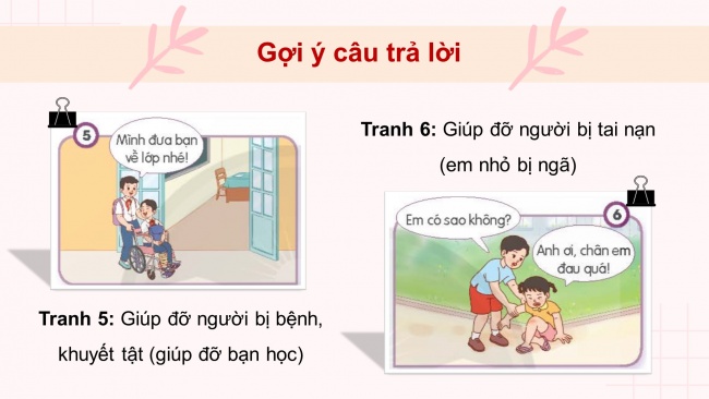 Soạn giáo án điện tử đạo đức 4 CTST bài 3: Em cảm thông giúp đỡ người gặp khó khăn