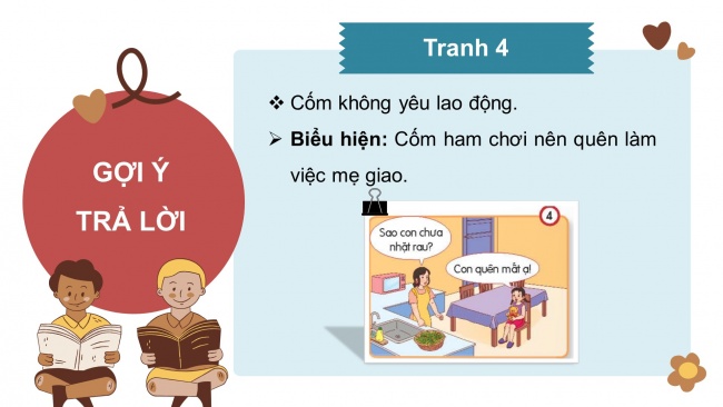 Soạn giáo án điện tử đạo đức 4 CTST bài 4: Em yêu lao động