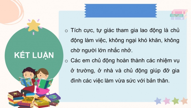 Soạn giáo án điện tử đạo đức 4 CTST bài 5: Em tích cực tham gia lao động