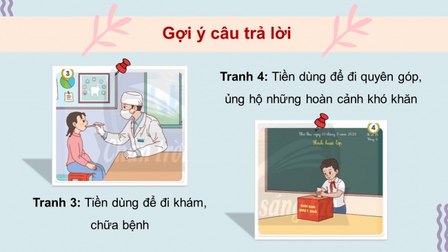 Soạn giáo án điện tử đạo đức 4 CTST bài 10: Em quý trọng đồng tiền