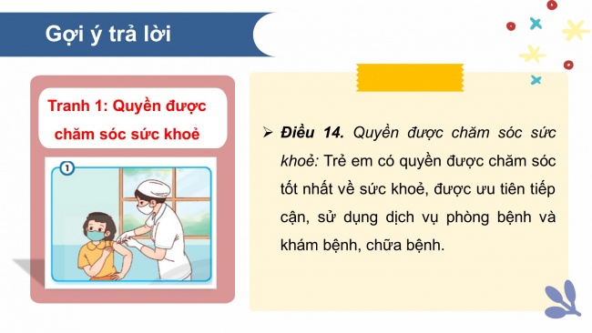 Soạn giáo án điện tử đạo đức 4 CTST bài 11: Quyền trẻ em