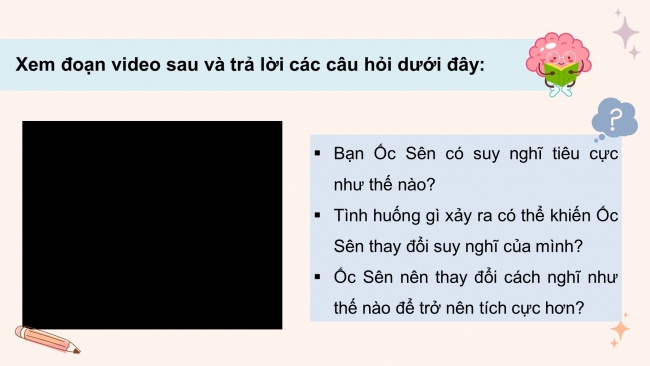 Soạn giáo án điện tử HĐTN 4 CTST bản 2 Tuần 4: HĐGDTCĐ - Điều chỉnh suy nghĩ của bản thân