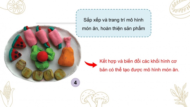 Soạn giáo án điện tử mĩ thuật 4 CTST bản 1 Bài 3: Món ăn truyền thống