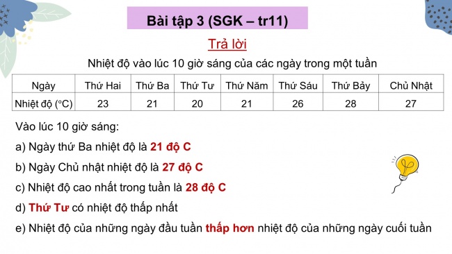 Soạn giáo án điện tử toán 4 cánh diều Bài 3: Ôn tập về một số yếu tố thống kê và xác suất