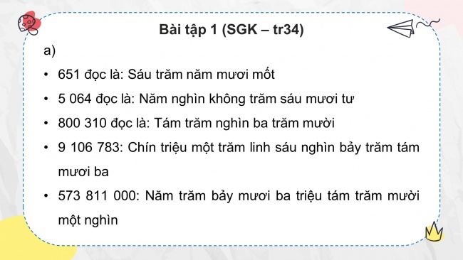 Soạn giáo án điện tử toán 4 cánh diều Bài 13: Viết số tự nhiên trong hệ thập phân