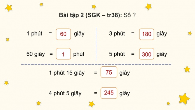Soạn giáo án điện tử toán 4 cánh diều Bài 15: Giây