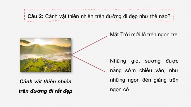 Soạn giáo án điện tử tiếng việt 4 cánh diều Bài 2 Đọc 2: Lên rẫy