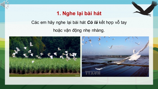 Soạn giáo án điện tử âm nhạc 4 cánh diều Tiết 6: Ôn tập hát; Nghe nhạc: Lí kéo chài