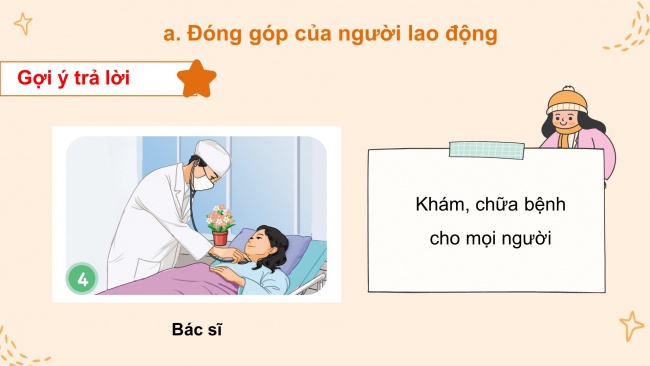 Soạn giáo án điện tử đạo đức 4 cánh diều Bài 1: Người lao động quanh em