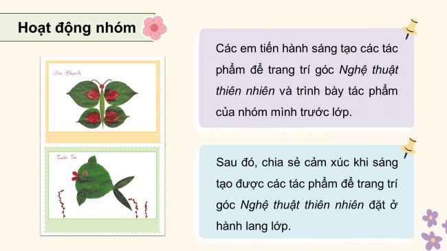 Soạn giáo án điện tử HĐTN 4 cánh diều Tuần 4: Dự án hành lang xanh - Hoạt động 3, 4