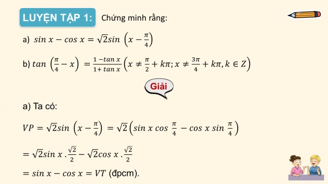 Soạn giáo án điện tử toán 11 KNTT Bài 2: Công thức lượng giác