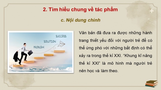 Soạn giáo án điện tử ngữ văn 11 CTST Bài 2 Đọc 2: Người trẻ và những hành trang vào thế kỉ XXI