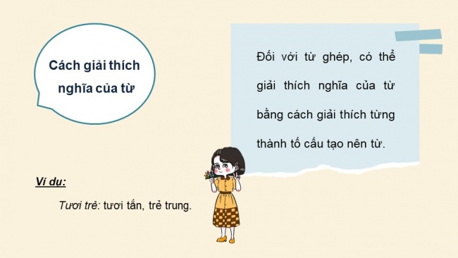 Soạn giáo án điện tử ngữ văn 11 CTST Bài 2 TH tiếng Việt: Cách giải thích nghĩa của từ