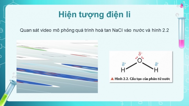 Soạn giáo án điện tử hóa học 11 CTST Bài 2: Cân bằng trong dung dịch nước