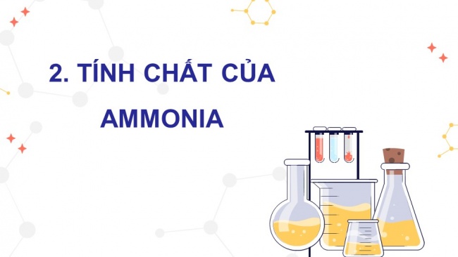 Soạn giáo án điện tử hóa học 11 CTST Bài 4: Ammonia và một số hợp chất ammonium