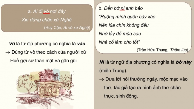 Soạn giáo án điện tử Ngữ văn 8 KNTT Bài 1 TH tiếng Việt: Từ ngữ địa phương