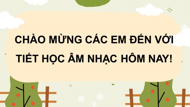 Soạn giáo án điện tử âm nhạc 4 cánh diều Tiết 2: Ôn tập hát; Lí thuyết âm nhạc: Khuông nhạc, dòng kẻ phụ, khoá Son, vị trí bảy nốt nhạc trên khuông nhạc