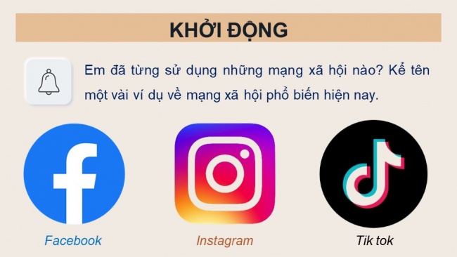 Soạn giáo án điện tử Khoa học máy tính 11 Cánh diều Chủ đề C Bài 3: Thực hành một số tính năng nâng cao của mạng xã hội