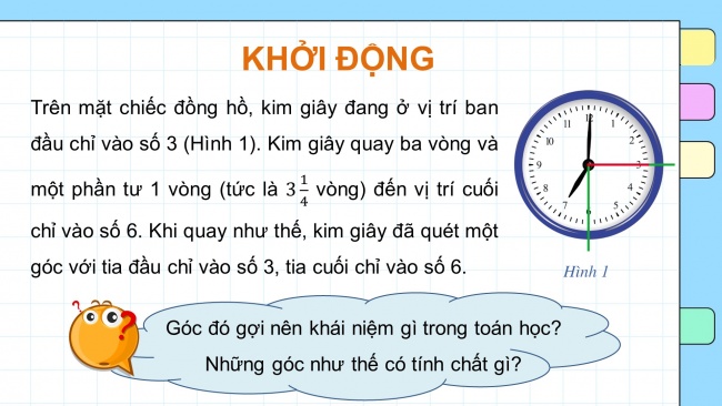 Soạn giáo án điện tử toán 11 Cánh diều Bài 1: Góc lượng giác. Giá trị lượng giác của góc lượng giác