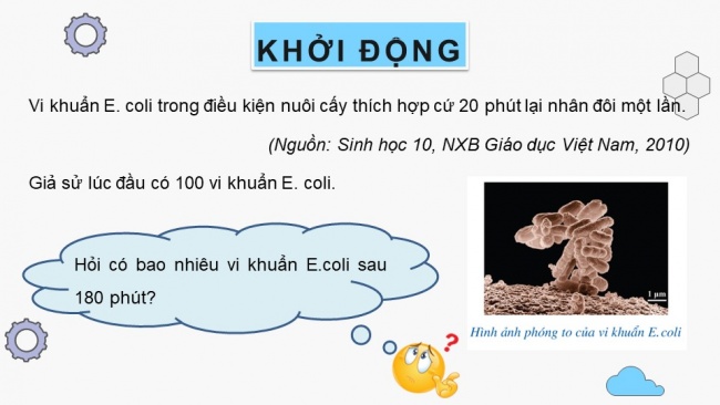 Soạn giáo án điện tử toán 11 Cánh diều Bài 3: Cấp số nhân