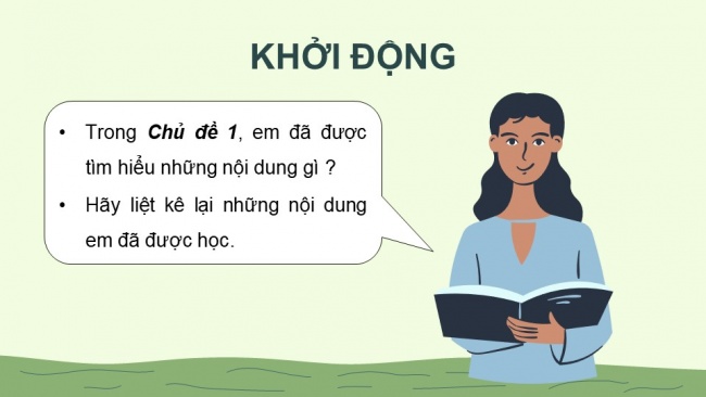 Soạn giáo án điện tử công nghệ chăn nuôi 11 Cánh diều: Ôn tập chủ đề 1