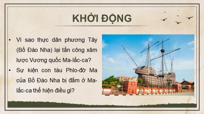 Soạn giáo án điện tử lịch sử 11 Cánh diều Bài 5: Quá trình xâm lược và cai trị của chủ nghĩa thực dân ở Đông Nam Á (P1)