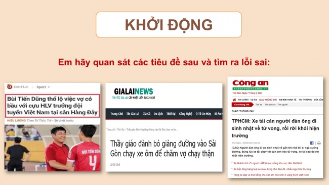 Soạn giáo án điện tử ngữ văn 11 Cánh diều  Bài 4 TH tiếng Việt: Lỗi về thành phần câu và cách sửa