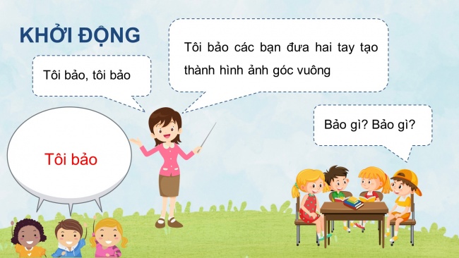 Soạn giáo án điện tử toán 4 CTST Bài 30: Đo góc – Góc nhọn, góc tù, góc bẹt