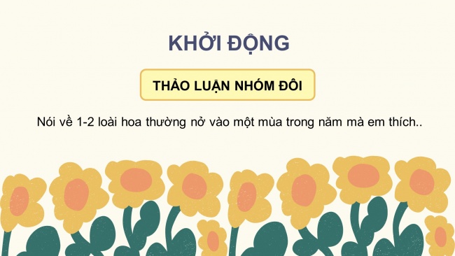 Soạn giáo án điện tử tiếng việt 4 CTST CĐ 3 Bài 8 Đọc: Những mùa hoa trên cao nguyên đá