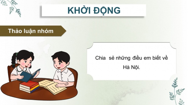 Soạn giáo án điện tử lịch sử và địa lí 4 CTST Bài 12: Thăng Long - Hà Nội