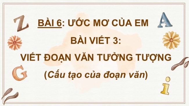 Soạn giáo án điện tử Tiếng Việt 4 CD Bài 6 Viết 3: Viết đoạn văn tưởng tượng; Nói và nghe 2: Trao đổi: Em đọc sách báo