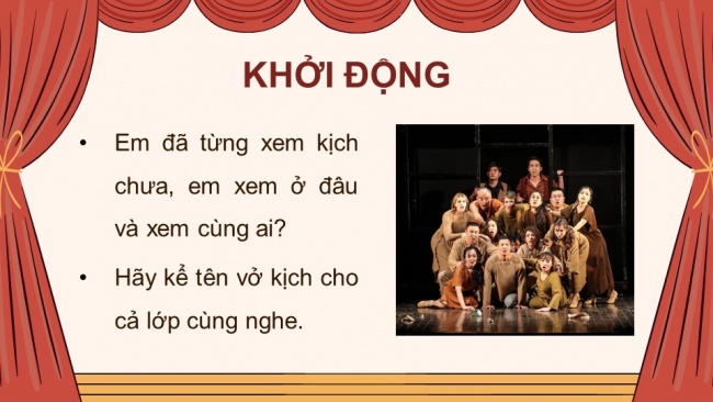 Soạn giáo án điện tử Tiếng Việt 4 CD Bài 6 Nói và nghe 1: Tập kịch: Ở Vương quốc Tương Lai