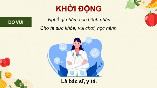 Soạn giáo án điện tử Tiếng Việt 4 CD Bài 9 Góc sáng tạo: Trò chơi: Đố vui về sức khoẻ; Tự đánh giá: Nghìn thang thuốc bổ